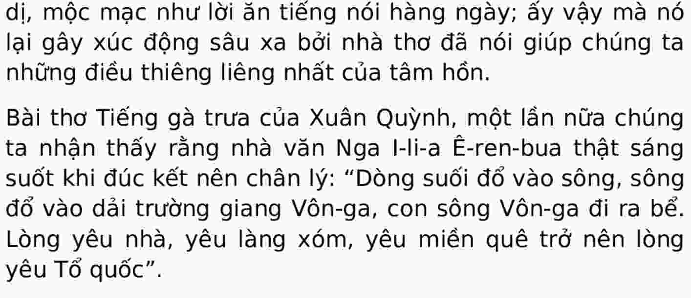 phát biểu cảm nghĩ về bài thơ tiếng gà trưa